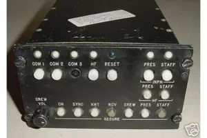 SC74503802-9B, Gulfstream III Aircraft Audio Control Panel